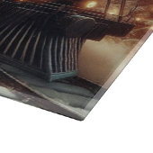 Winter/Weihnachten Schneidebrett (Ecke)