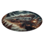 Winter/Weihnachten Schneidebrett (Ecke)