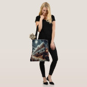 Winter/Weihnachten Tasche (Am Model)