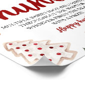 Winter Weihnachten Tiny Baby Hunt Baby Showspiel Poster (Ecke)