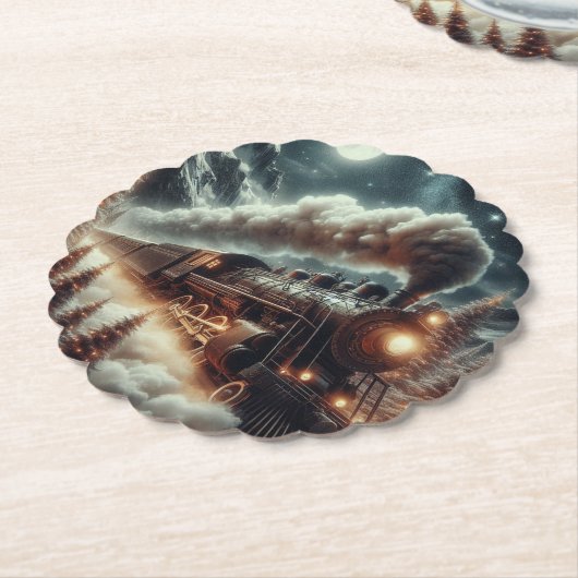 Winter/Weihnachten Untersetzer (angewinkelt)