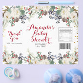 Winter-Weihnachten-Weiß-Blumen-Chip-Tüten-Verpacku Flyer (Einzeln)