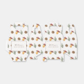 Winter Weihnachts Blume Pattern Kinderdusche Geschenkschachtel (Ungefaltet)