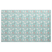 Winter Weihnachts Mittenmuster, Minze Stoff (Fat Quarter (45,7 x 55,9 cm))