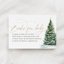 Winter Weihnachtsbaum Kinderduschbücher für Baby