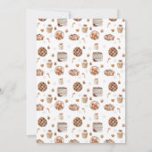 Winter Weihnachtsdusche Einladung (Rückseite)