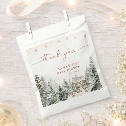 Winter Weihnachtsdusche Fevor Beutel Geschenktütchen (Ausgeschnitten)