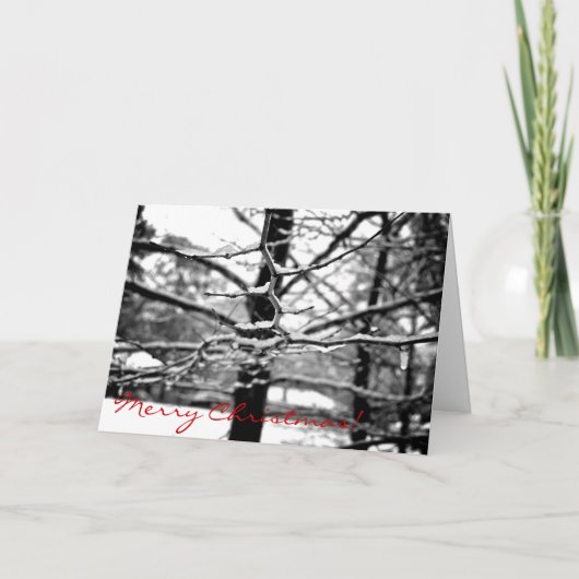 Winter [Weihnachtskarte] Feiertagskarte (Vorderseite)