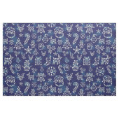 Winter-Weihnachtskonstellations-Feiertags-Muster Stoff (Fat Quarter (45,7 x 55,9 cm))