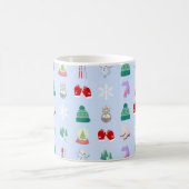 Winter-/Weihnachtsmuster-Kaffeetasse (11oz) Kaffeetasse (Mittel)