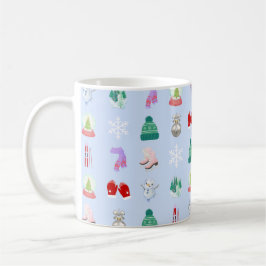 Winter-/Weihnachtsmuster-Kaffeetasse (11oz) Kaffeetasse