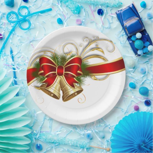 Winter-Weihnachtspapier-Teller Pappteller (Party)