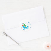 Winter Weihnachtssleigh Stickers