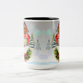 Winter/Weihnachtsstall Tasse (Mittel)