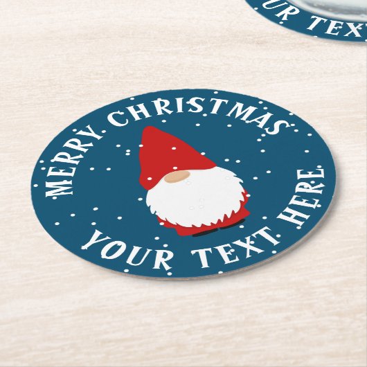 Winter Weihnachtszwerge Untersetzer (Angewinkelt)