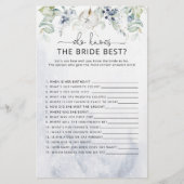 Winter Wer das beste Brautspiel kennt (Vorderseite)