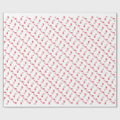 Winter Westie Geschenkpapier (Flach)