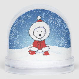 Winter Westie Schneekugeln