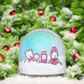 Winter Westies Snow Globe Schneekugeln (Weihnachten)
