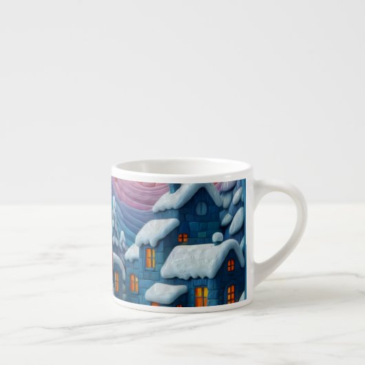 Winter Whimsy  Espressotasse (Rechts)