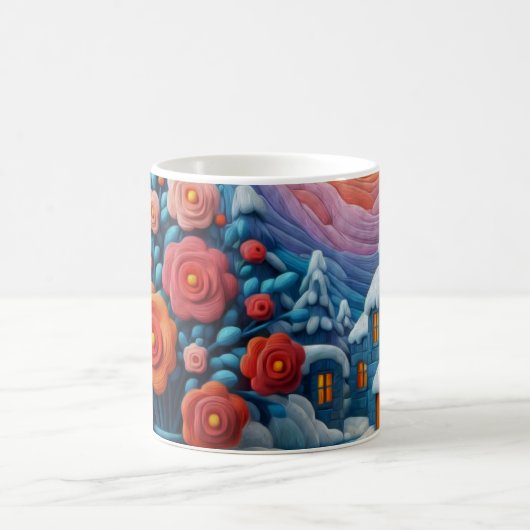 Winter Whimsy Kaffeetasse (Mittel)
