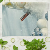 Winter Whimsy Snowman Geschirrtuch (Gefaltet)