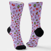 Winter Whimsy Walkers Socken (Gewinkelt)