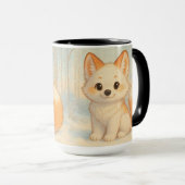Winter Whisper Fox Tasse (VorderseiteRechts)