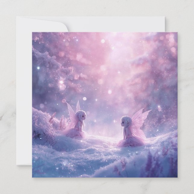 Winter Whispers and Fairy Light (Vorderseite)