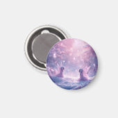 Winter Whispers and Fairy Light Magnet (Vorderseite/Rückseite)