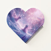 Winter Whispers and Fairy Light Notizblock (Rückseite)