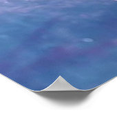 Winter Whispers and Fairy Light Poster (Ecke)