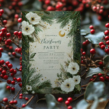 Winter White Anemone Weihnachtsfest Party