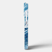 Winter white birch tree Christmas Case-Mate iPhone Hülle (Rückseite / Links)