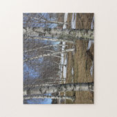 Winter White Birches Puzzle (Vertikal)