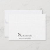 Winter White Red Mistletoe Hochzeit speichern das  Save The Date (Rückseite)