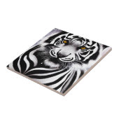 Winter White Tiger Fliese (Seite)