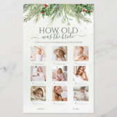 Winter wie alt war das Brautparty der Braut (Vorderseite)