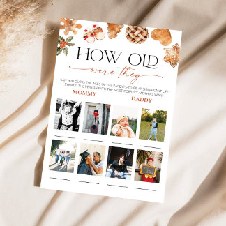 Winter wie alt waren sie Baby Showspiel