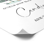 Winter wie viele Bonbons Poster (Ecke)