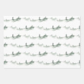 Winter Wilderness Holiday Sortiment Geschenkpapier Set (Vorderseite 3)