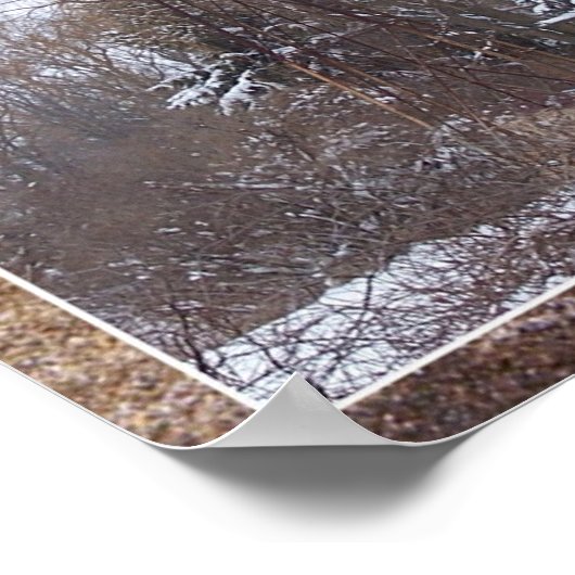 Winter Windmill - Matt Poster (Ecke)