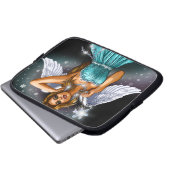 Winter Winged Fairy Laptopschutzhülle (Vorne Knopf)