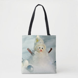 Winter-Winter-Schneemann Tasche
