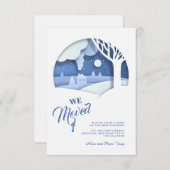 Winter Wir bewegten Ankündigung (Vorne/Hinten)