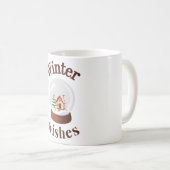 Winter Wishes Snow Globe Kaffeetasse (VorderseiteRechts)