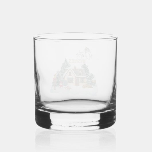 Winter Wishes Whiskyglas (Rückseite)