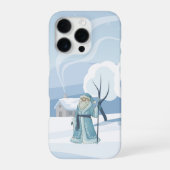 Winter Wizard – Snowy Magic Phone Case iPhone Hülle (Rückseite)