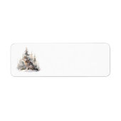 Winter Wolf Address Labels (Vorne)