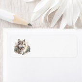 Winter Wolf Address Labels (Insitu)